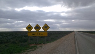 Obligatory Nullarbor Road Sign